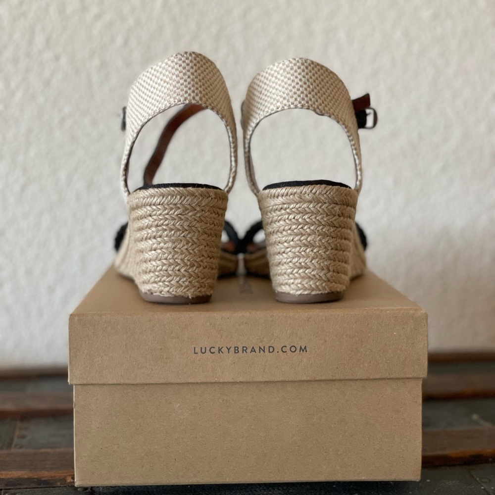 Lucky Brand Wedge Espadrilles - Picture 4 of 4